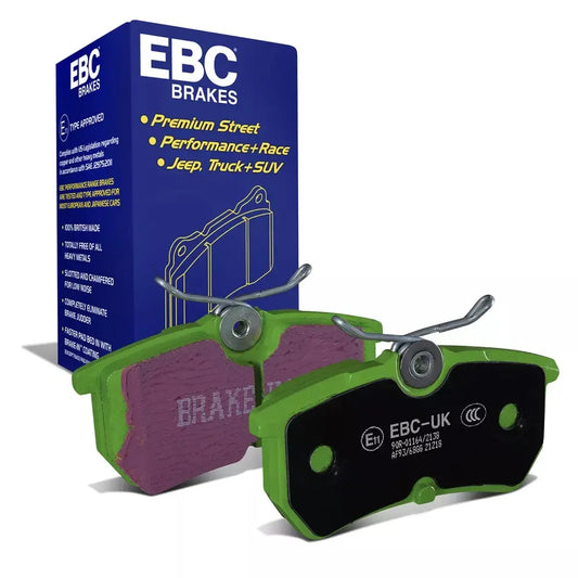 EBC Greenstuff Brake Pad 2000 Series Sport Set - MK6 ST150 rear ebc brakes