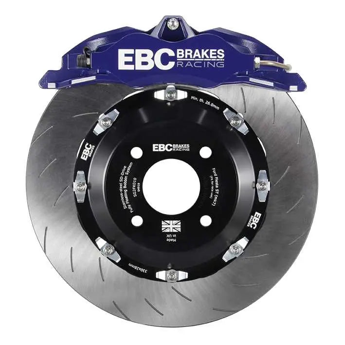 EBC Big Brake Kit (Multiple Options) - Ford Fiesta MK7 ST (ST180 / ST200) Car Enhancements UK