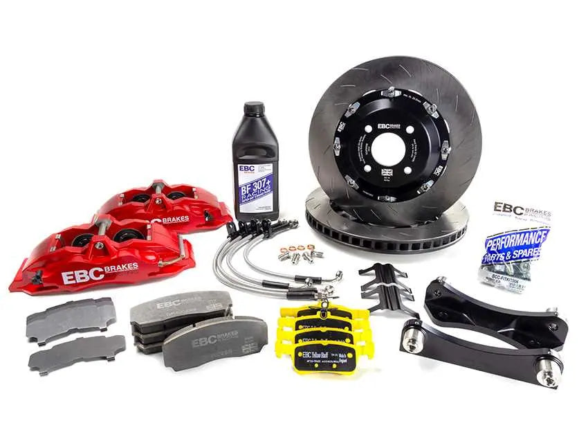 EBC Big Brake Kit (Multiple Options) - Ford Fiesta MK7 ST (ST180 / ST200) Car Enhancements UK