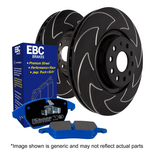 EBC Brakes Bluestuff Pad and BSD Disc Rotor Kit - Focus ST225 Rear ebc brakes