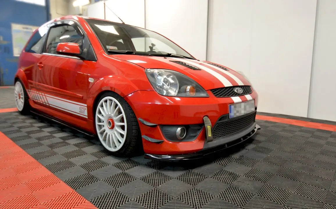Maxton Design - FRONT SPLITTER V.1 FORD FIESTA MK 6 ST/ZETEC S (2004-2007) Maxton