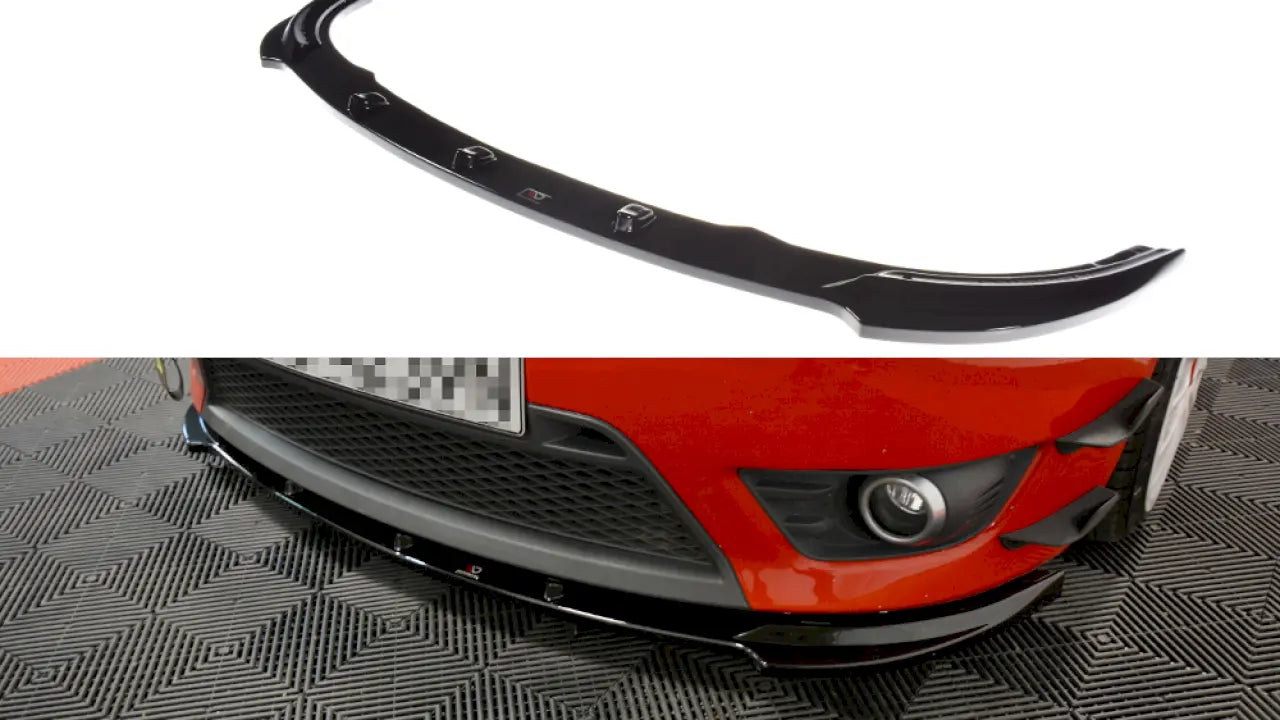 Maxton Design - FRONT SPLITTER V.1 FORD FIESTA MK 6 ST/ZETEC S (2004-2007) Maxton