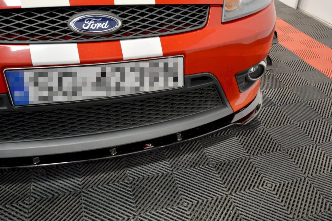 Maxton Design - FRONT SPLITTER V.1 FORD FIESTA MK 6 ST/ZETEC S (2004-2007) Maxton