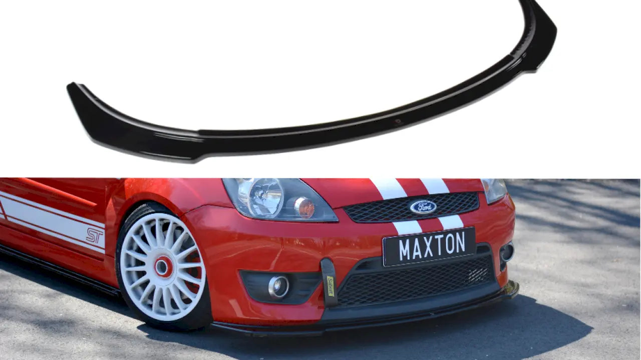 Maxton Design - FRONT SPLITTER V.2 FORD FIESTA MK 6 ST/ZETEC S (2004-2007) Maxton