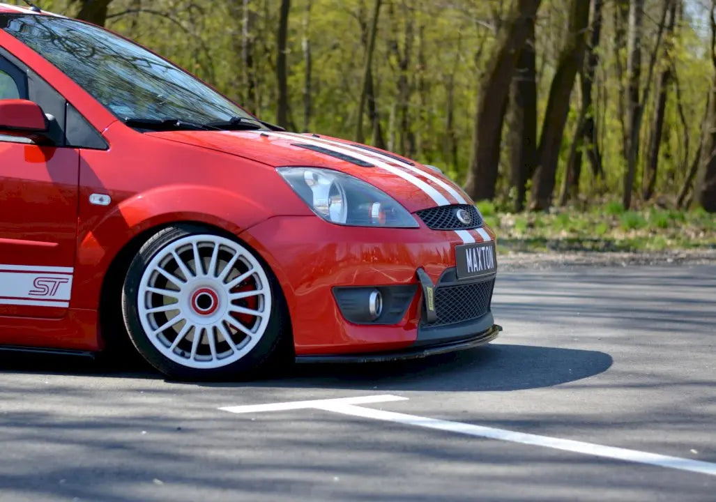 Maxton Design - FRONT SPLITTER V.2 FORD FIESTA MK 6 ST/ZETEC S (2004-2007) Maxton