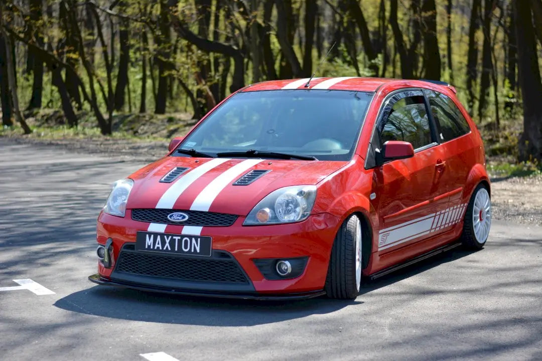 Maxton Design - FRONT SPLITTER V.2 FORD FIESTA MK 6 ST/ZETEC S (2004-2007) Maxton