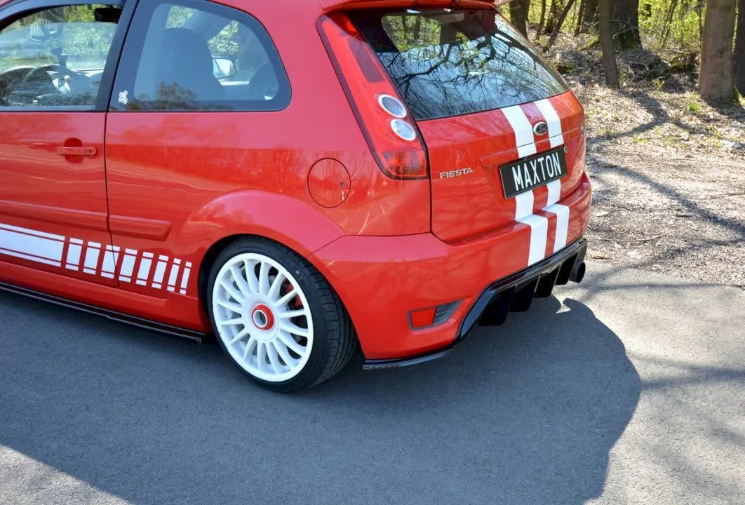 Maxton Design - REAR SIDE SPLITTERS FORD FIESTA MK 6 ST (2004-2007) Maxton