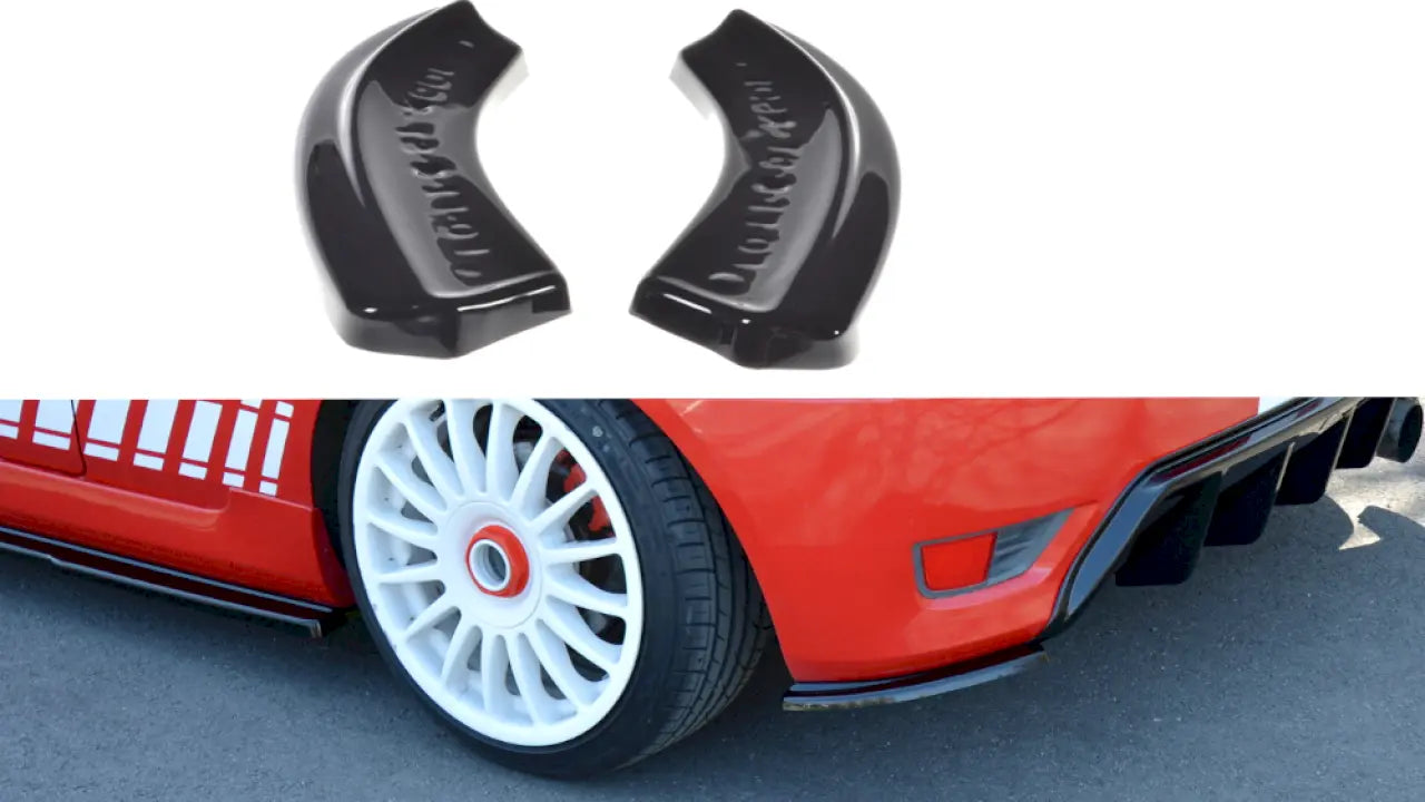 Maxton Design - REAR SIDE SPLITTERS FORD FIESTA MK 6 ST (2004-2007) Maxton