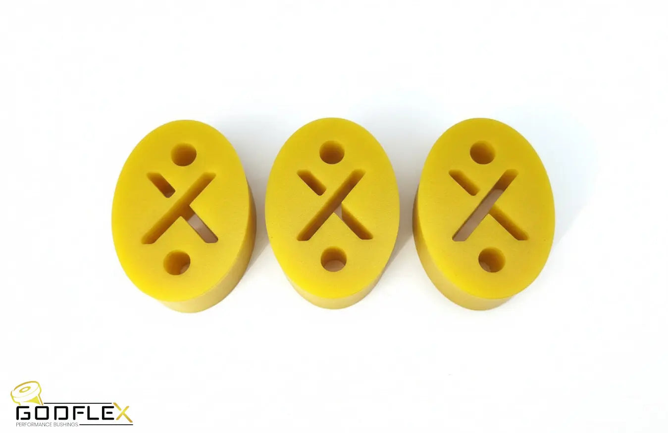 Ford Focus MK2 ST & RS (2005-2010) Uprated Rigid Exhaust Hanger Rear Bushes Godflex